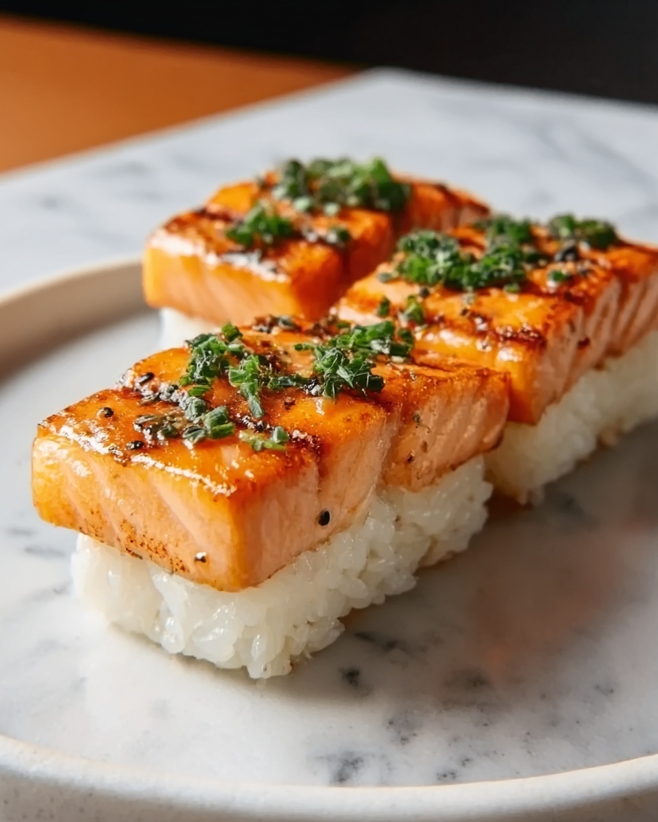 Salmon Crispy Rice with Spicy Mayo and Avocado Recipe - Recipe Image