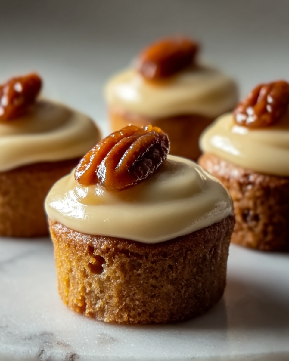 Cinnamon Maple Pumpkin Tiny Cakes Recipe - Recipe Image
