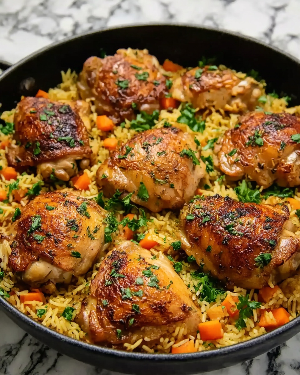 One Pot Chicken and Orzo Recipe - Recipe Image