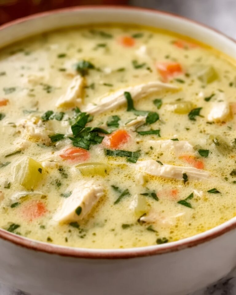 Keto Green Chicken Enchilada Soup Recipe