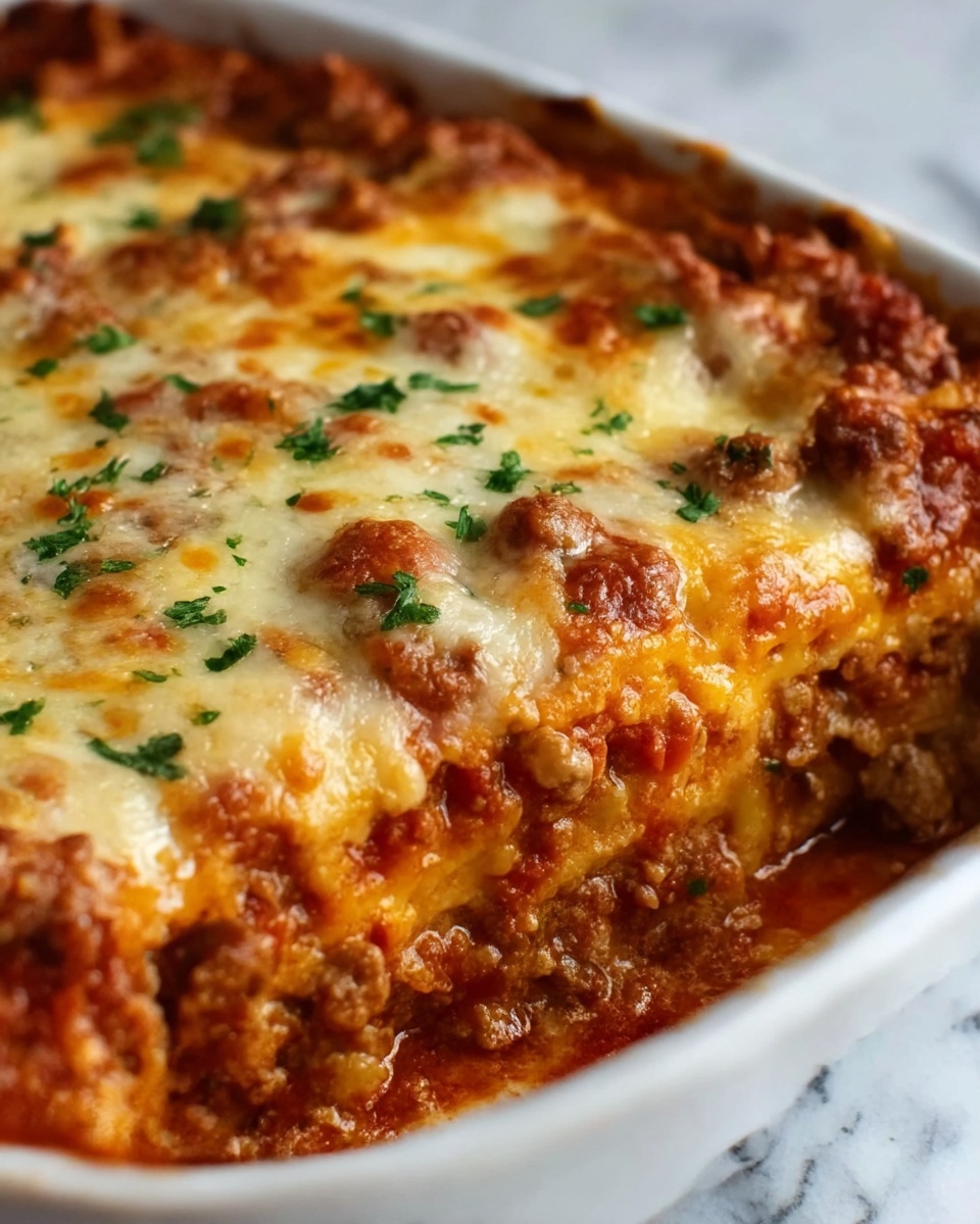 Homestyle Ground Beef Casserole Recipe - Recipe Image