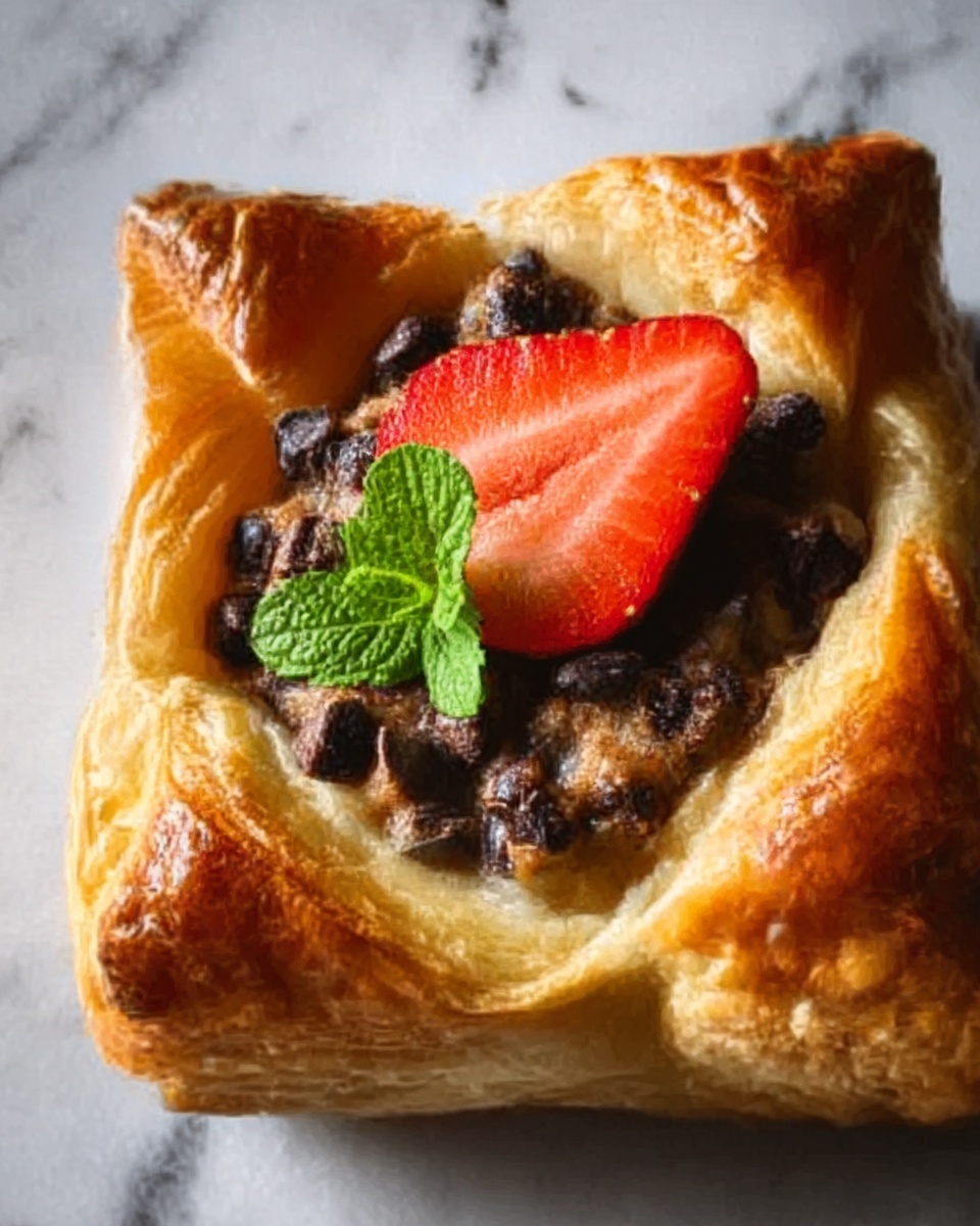 Chocolate Chip Cinnamon Puff Pastry Bites Recipe - Recipe Image