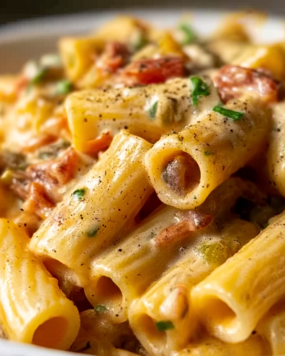 Rotel Pasta with Velveeta and Ground Chuck Recipe - Recipe Image