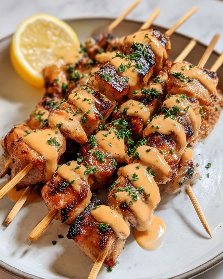 Bang Bang Chicken Skewers Recipe