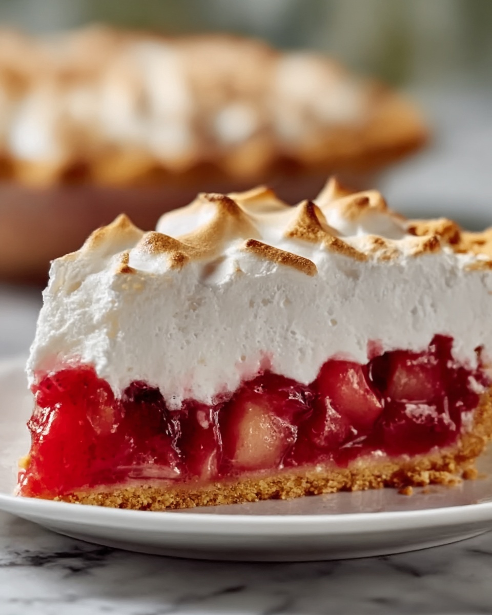 Rhubarb Meringue Pie Recipe - Recipe Image