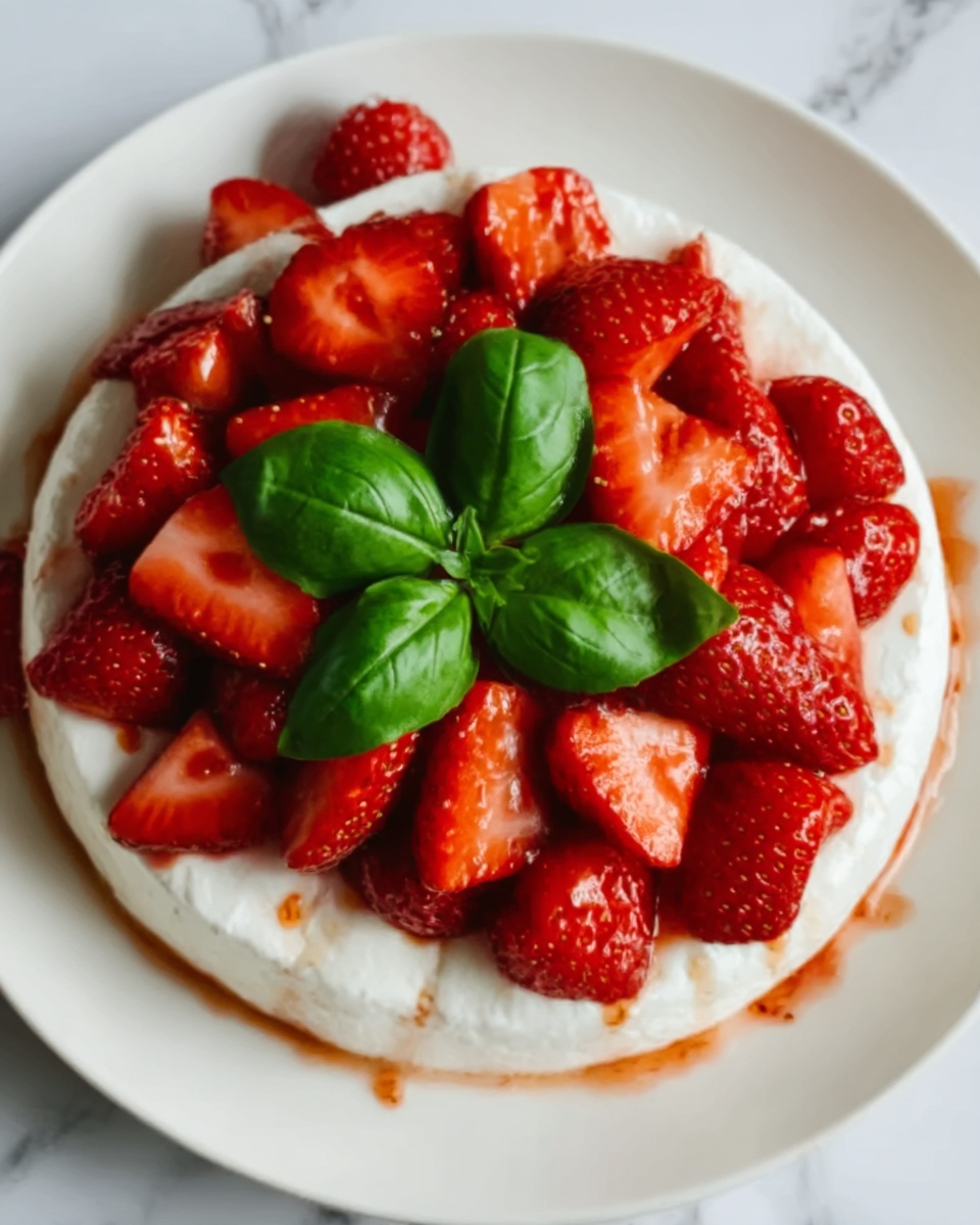 Balsamic Strawberry Caprese Recipe - Recipe Image
