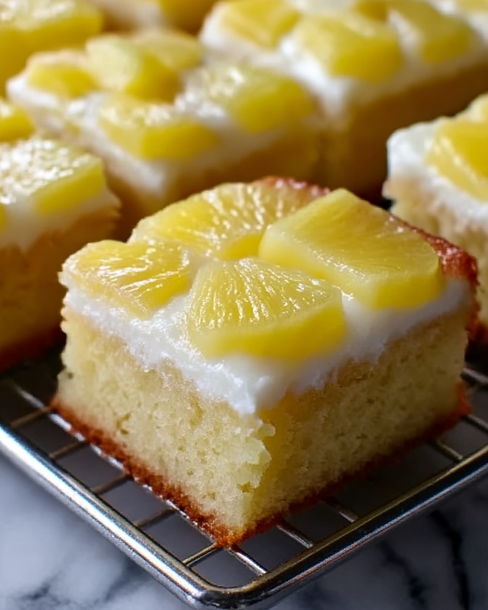 Pineapple Condensed Milk Cake Recipe - Recipe Image