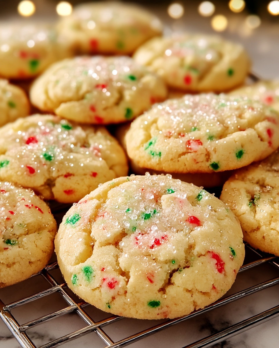 Christmas Gooey Butter Cookies Recipe - Recipe Image