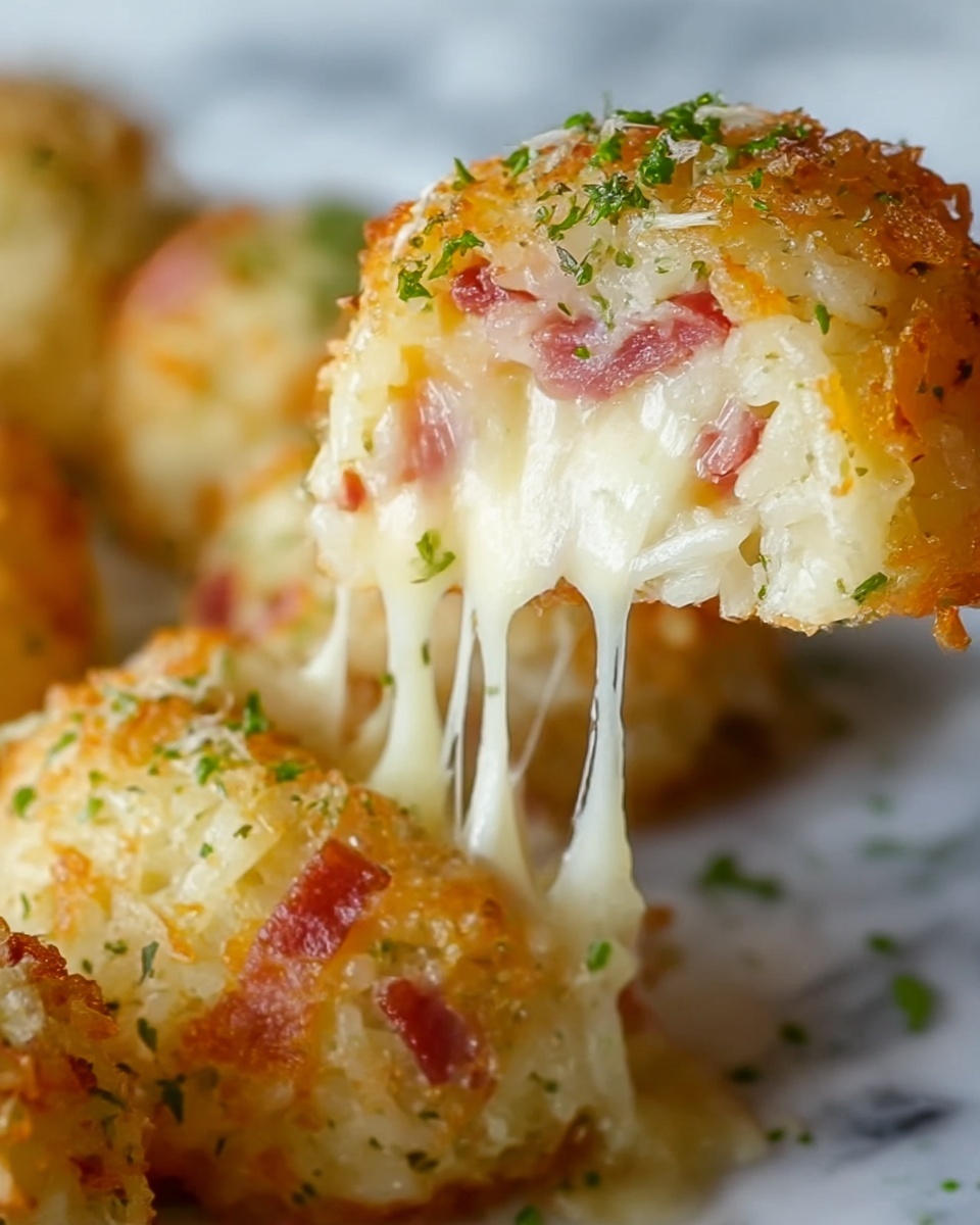 Cheesy Pepperoni Rice Balls Recipe - Recipe Image