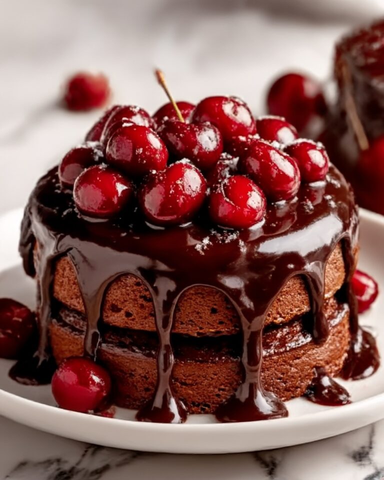 Swiss Chocolate Cherry Roll Cake Recipe