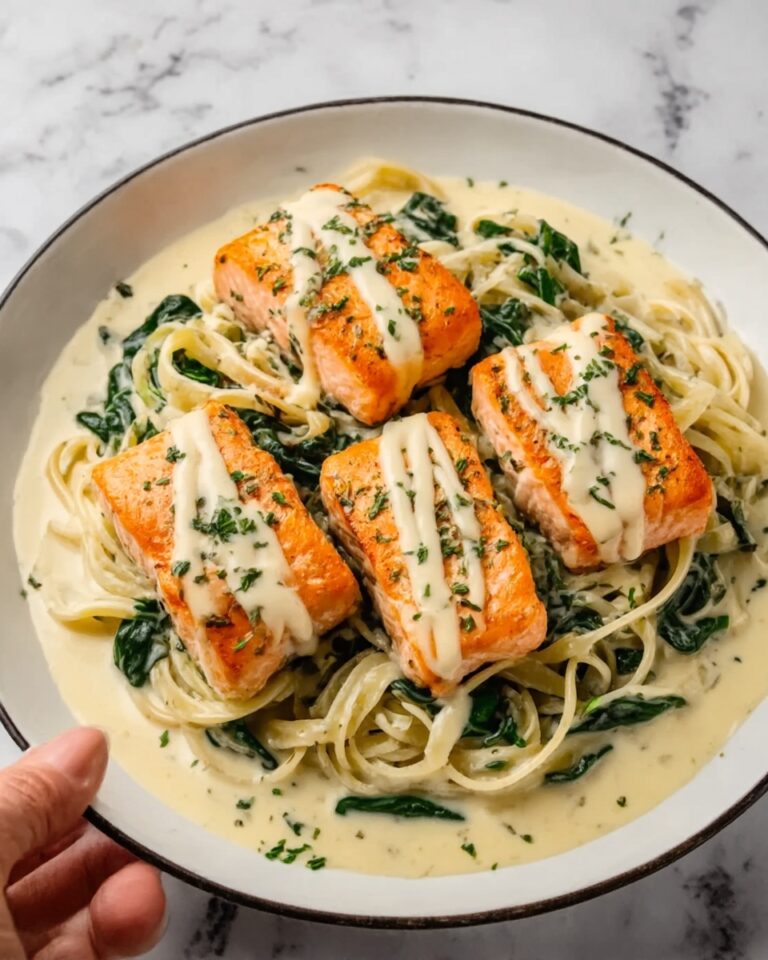 Creamy Salmon Florentine Recipe