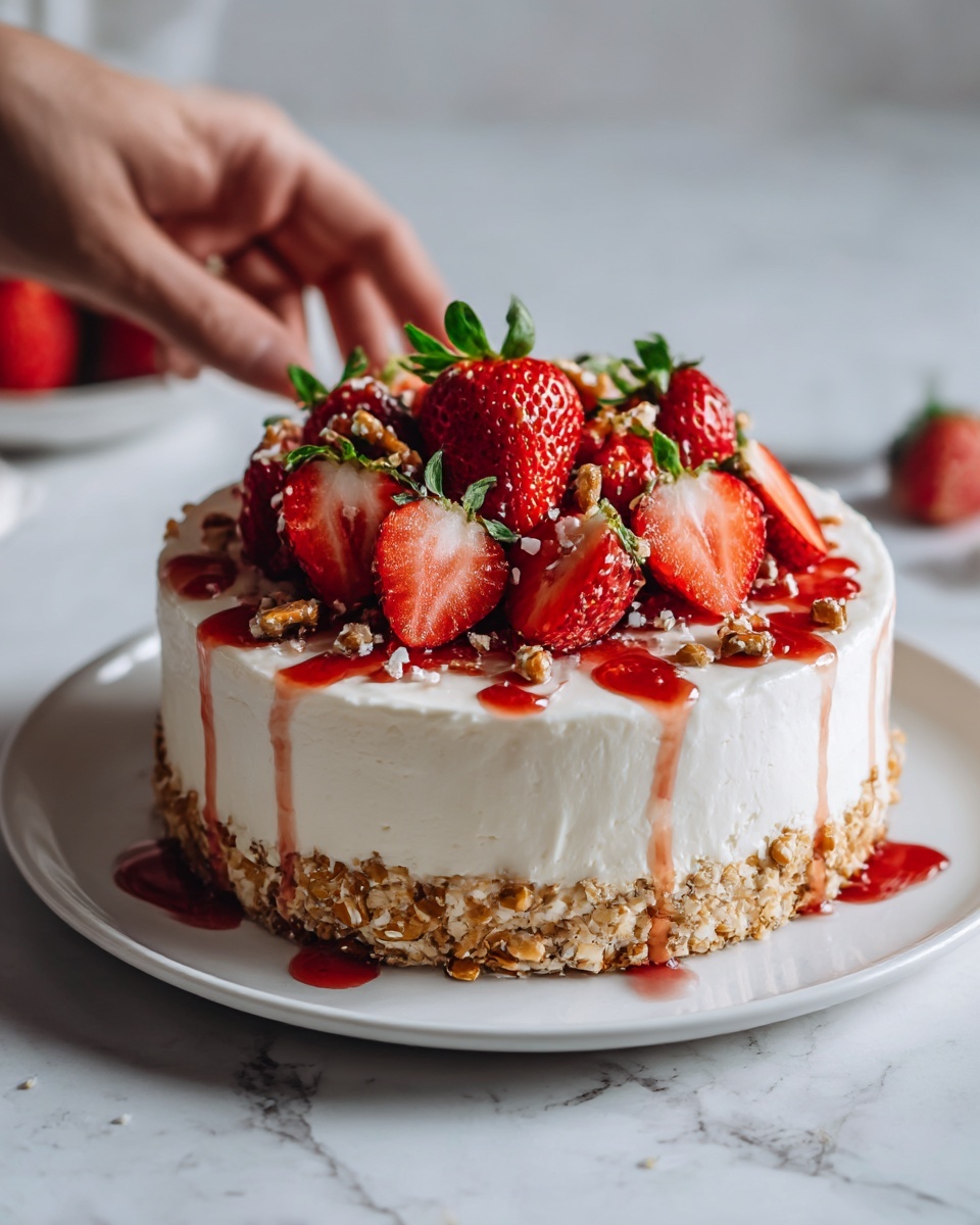 Strawberry Pretzel Salad Recipe - Recipe Image