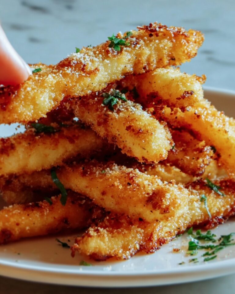 Oven-Baked Crispy Parmesan Chicken Tenders Recipe
