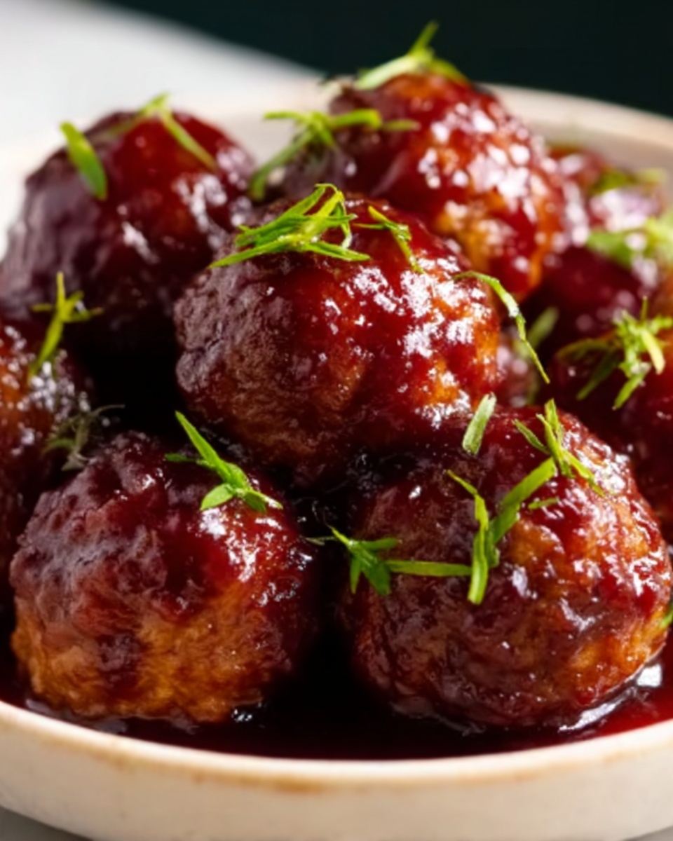 Cranberry Meatballs Recipe - Recipe Image
