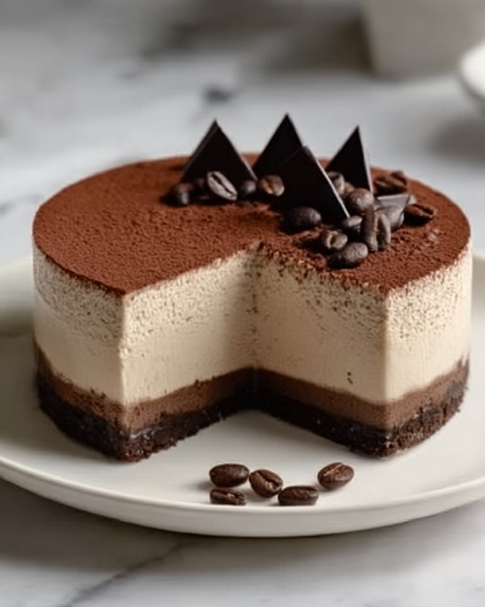 Chocolate Espresso Cheesecake Recipe - Recipe Image