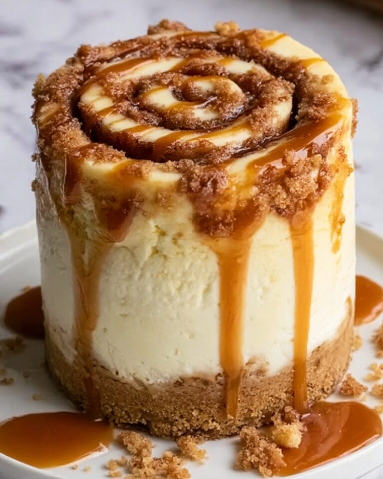 Cinnamon Roll Honeybun Cheesecake Recipe