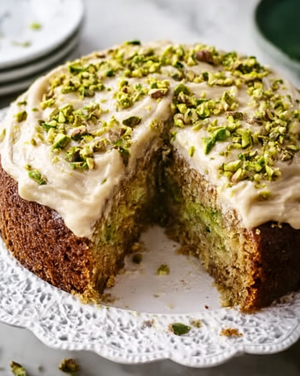 Zucchini Cake with Cream Cheese Frosting Recipe - Recipe Image