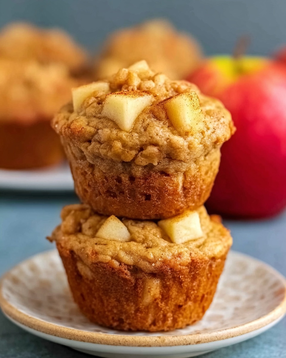 Apple Pie Protein Muffins Recipe - Recipe Image