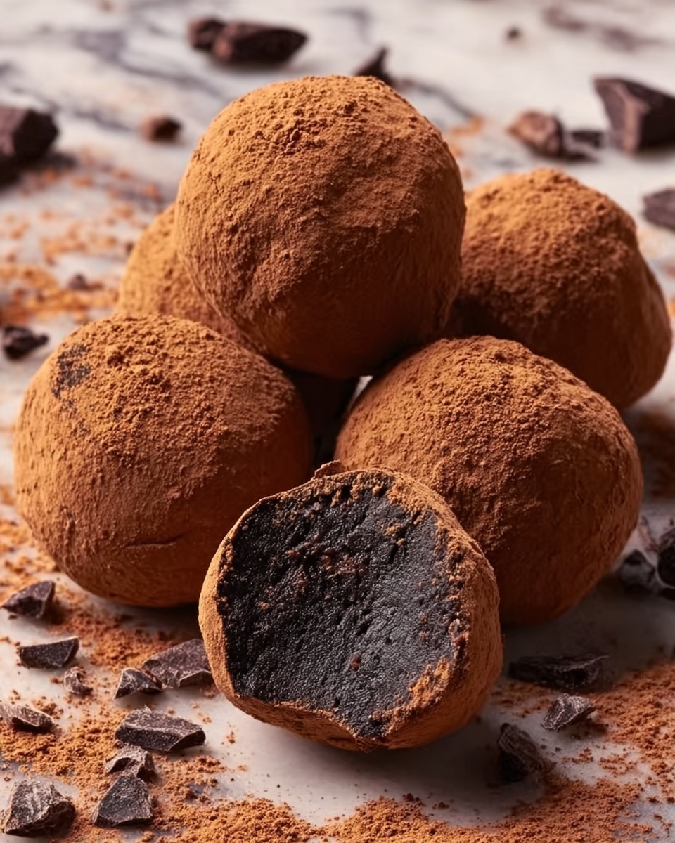 Homemade Chocolate Truffles Recipe - Recipe Image