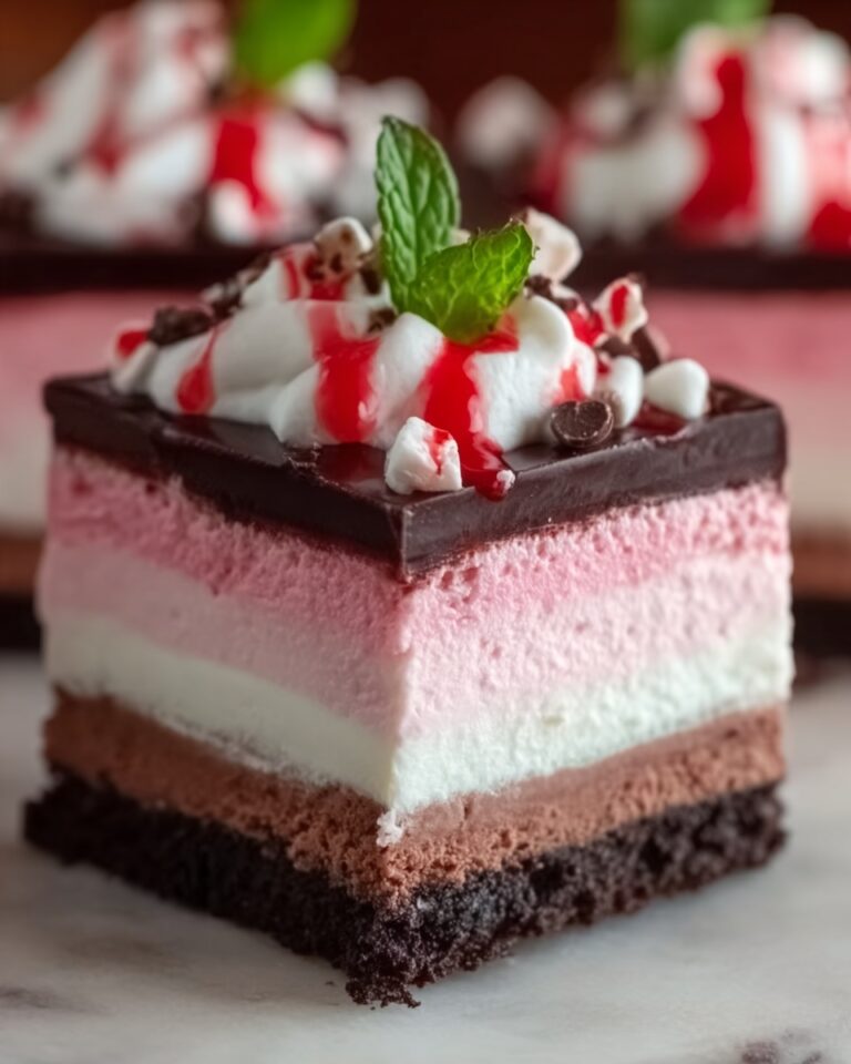 Decadent Layers of Chocolate and Peppermint Bliss Recipe