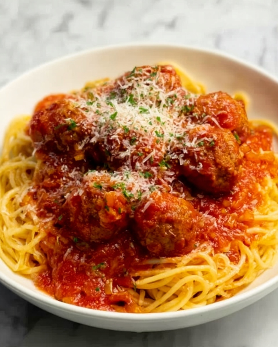 Spaghetti & Meatballs One-Pot Wonder Recipe - Recipe Image