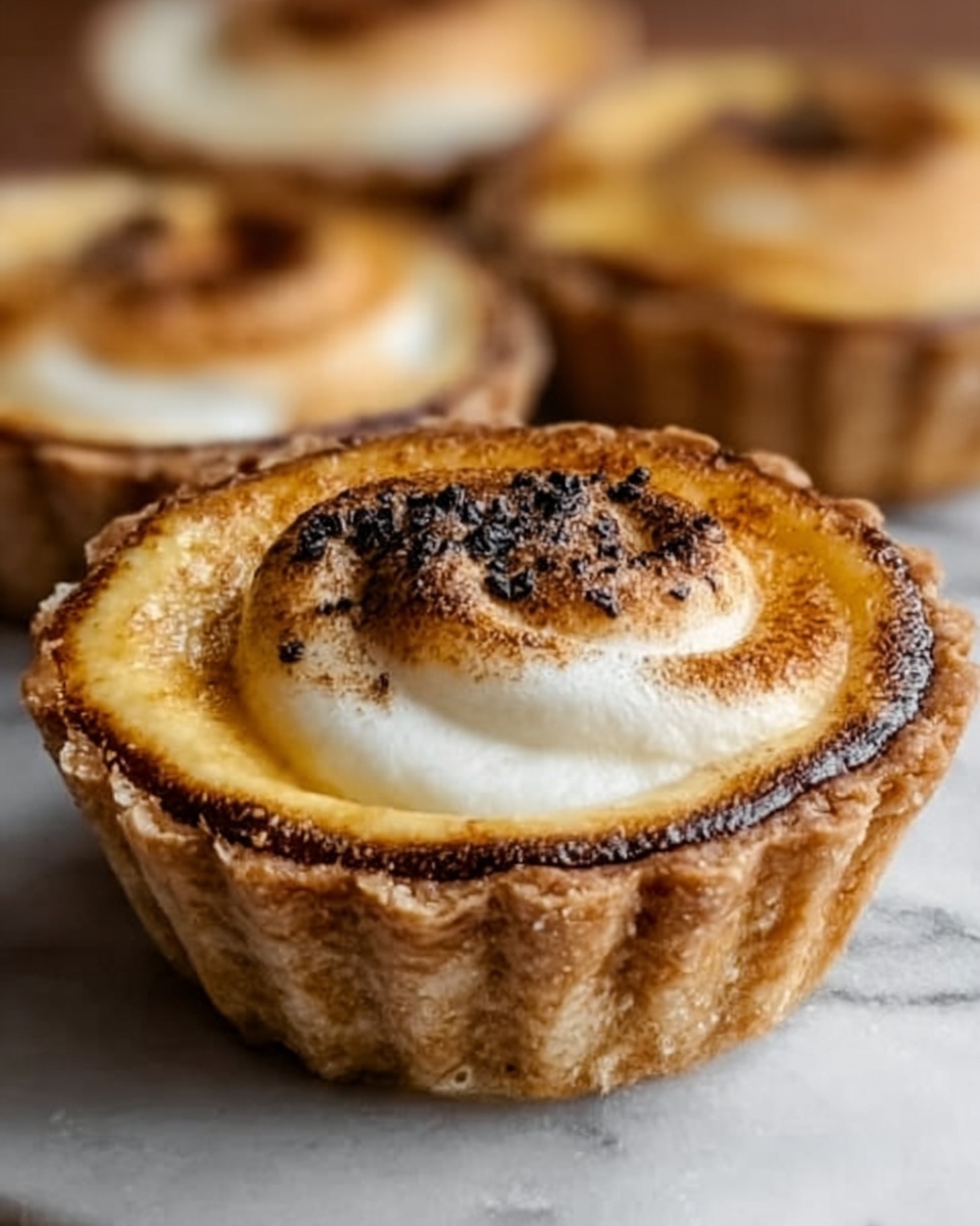 Mini Milk Tart Tarts Recipe - Recipe Image
