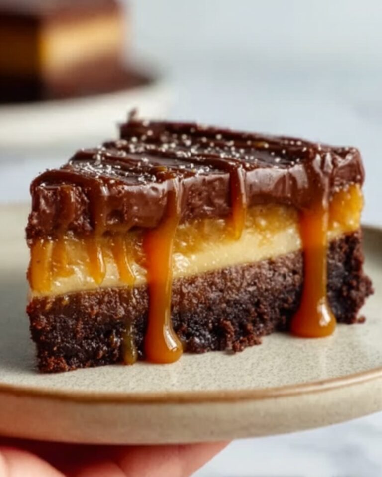 Caramel Brownie Pie Recipe