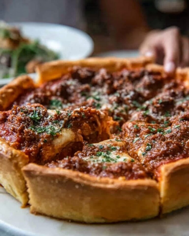 Deep-Dish Pizza Pie Recipe