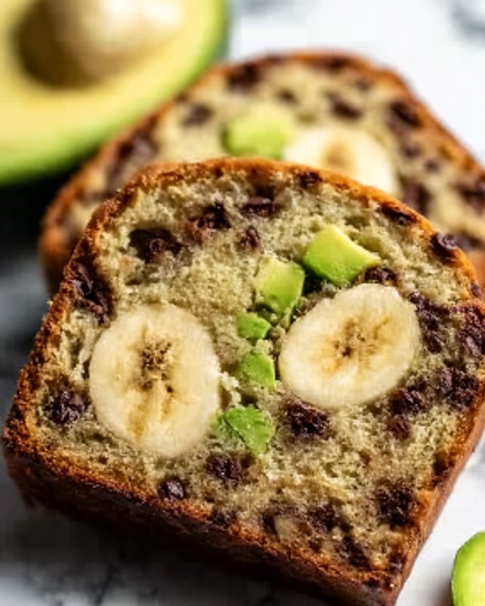 Avocado Banana Bread Recipe - Recipe Image