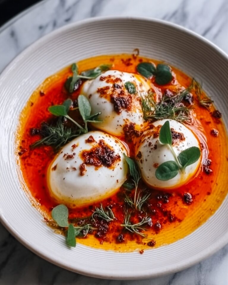 Turkish Eggs (Cilbir) Recipe