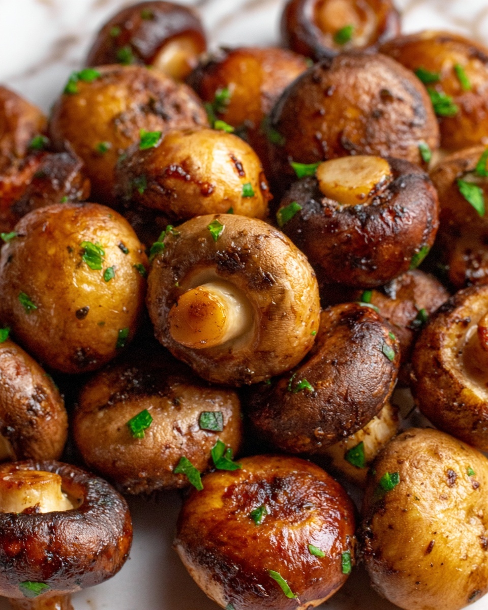 Quick and Easy Air Fryer Mushrooms Recipe - Recipe Image
