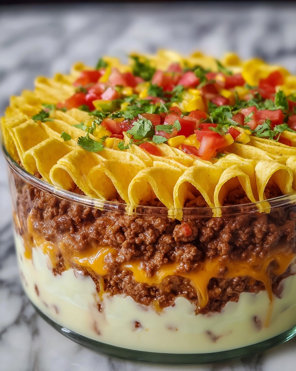 Walking Taco Casserole Recipe - Recipe Image