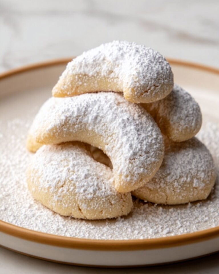 Almond Crescent Cookies Recipe