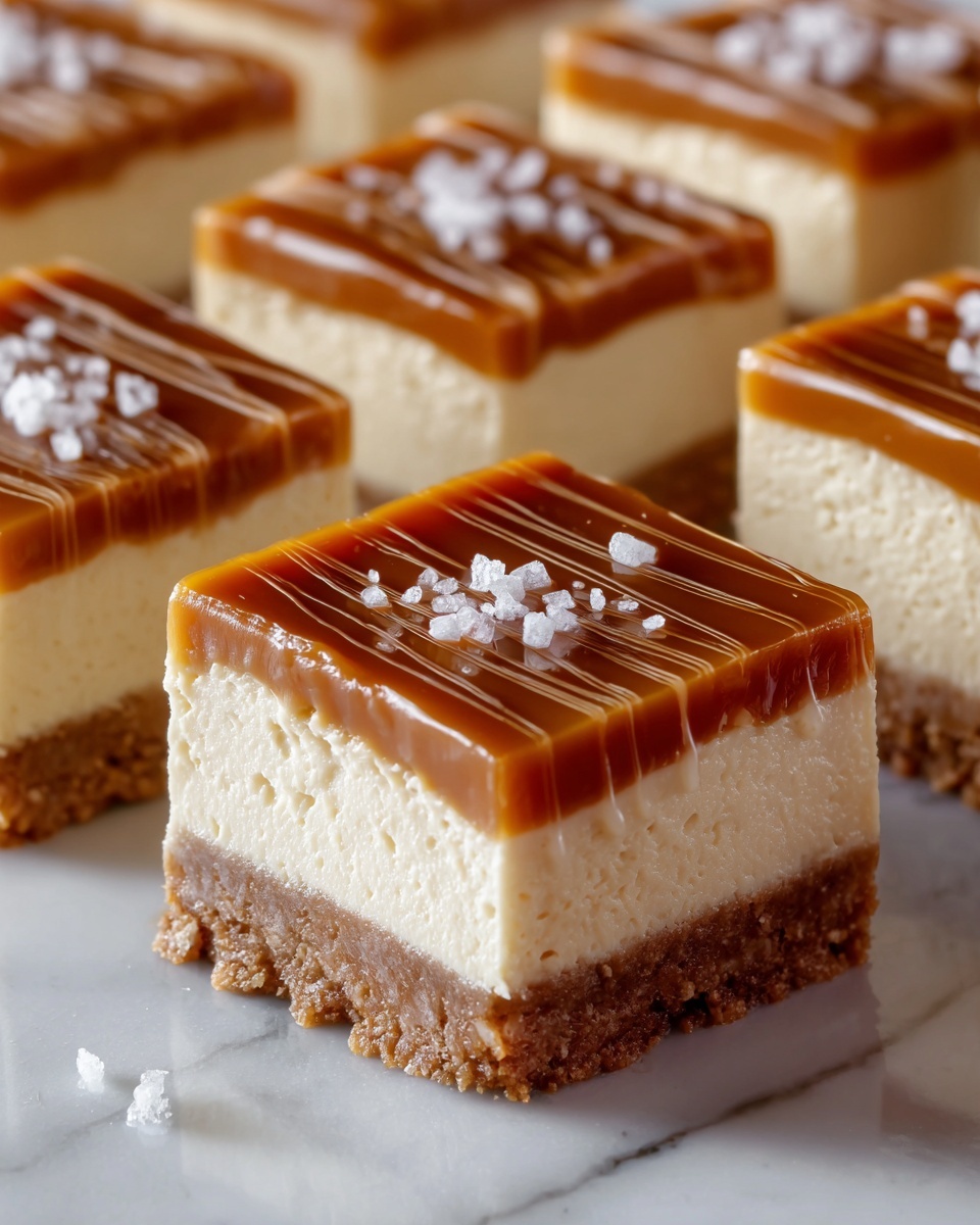 Dulce de Leche Cheesecake Bars Recipe - Recipe Image