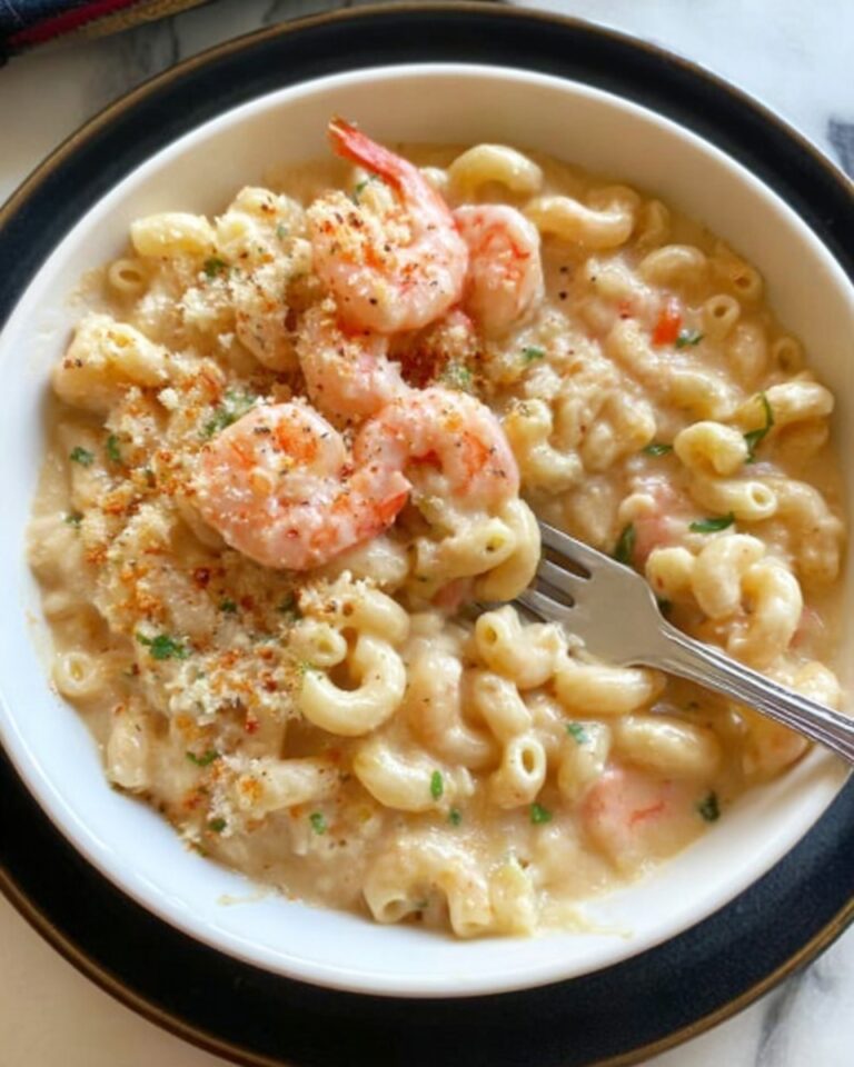 Shrimp Mac and Cheese with Creole Seasoning Recipe