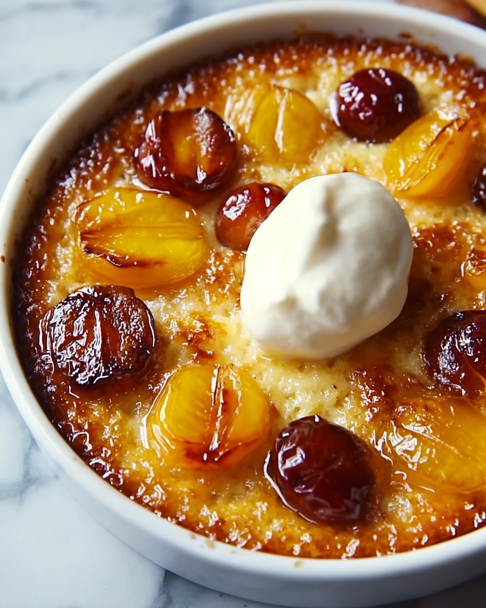 Pineapple Upside Down Bread Pudding Recipe - Recipe Image