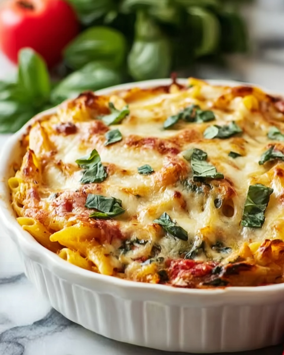 Cheesy Vegetarian Spaghetti Squash Casserole Recipe - Recipe Image