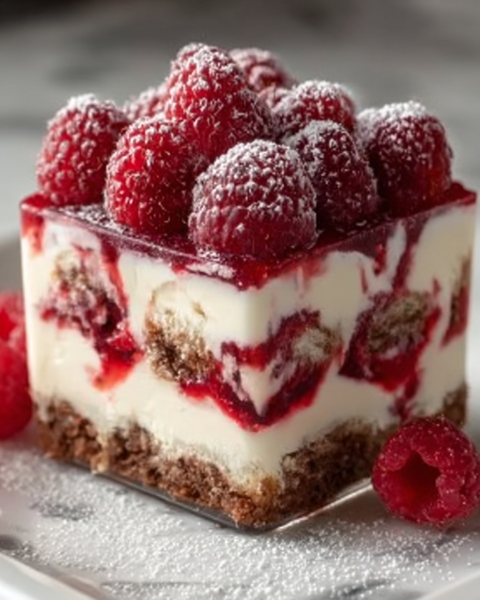 Delectable Raspberry Tiramisu Delight Recipe - Recipe Image