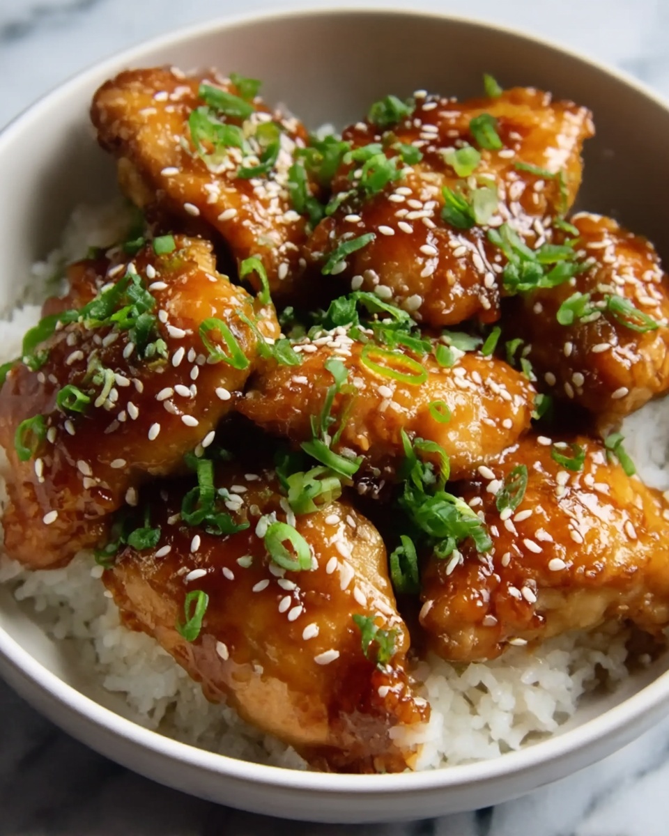 Honey Garlic Slow Cooker Chicken Thighs Recipe - Recipe Image