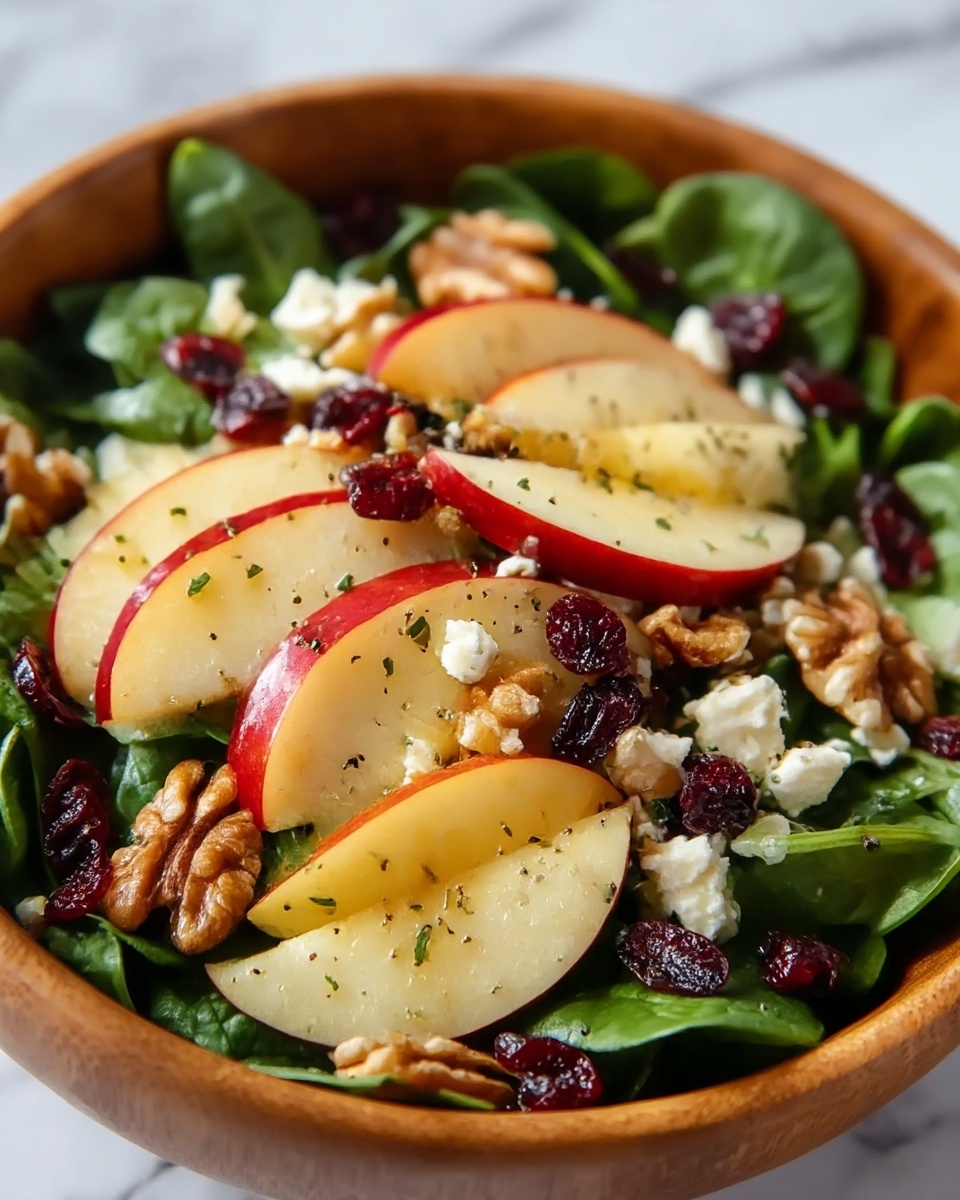 Apple Cranberry Walnut Salad Recipe - Recipe Image