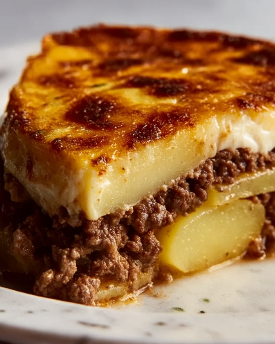 Cowboy Meatloaf & Potato Casserole Recipe - Recipe Image