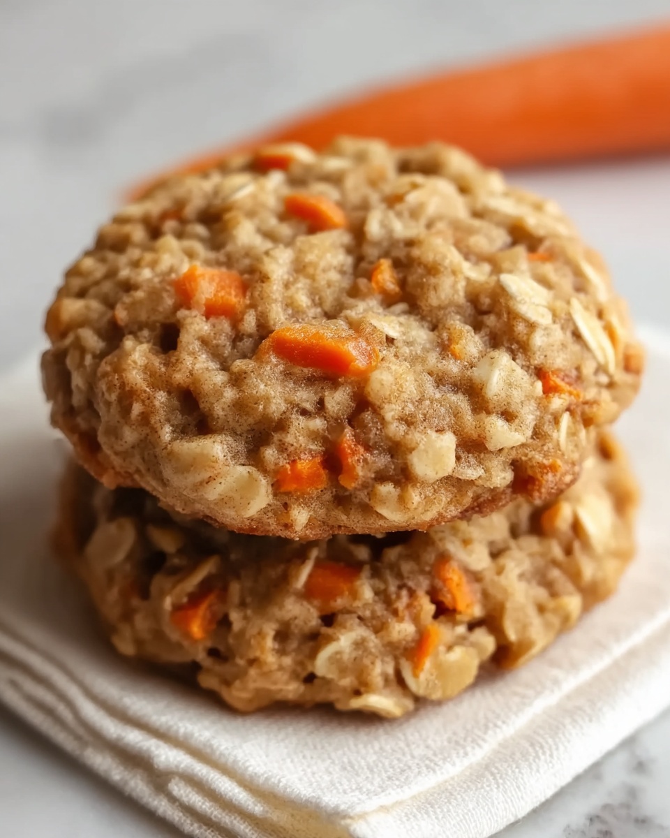 Healthy Carrot Cake Oatmeal Cookies Recipe - Recipe Image