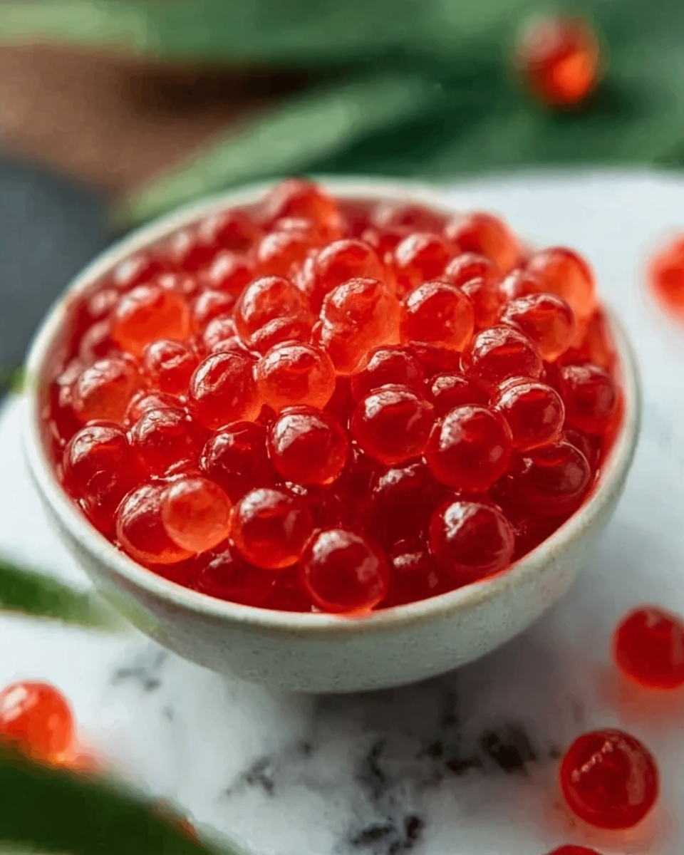 Watermelon Popping Boba Recipe - Recipe Image