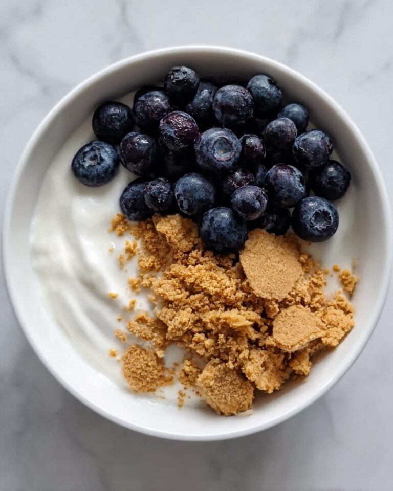High-Protein Blueberry Cheesecake Bowl (Single Serve!) Recipe