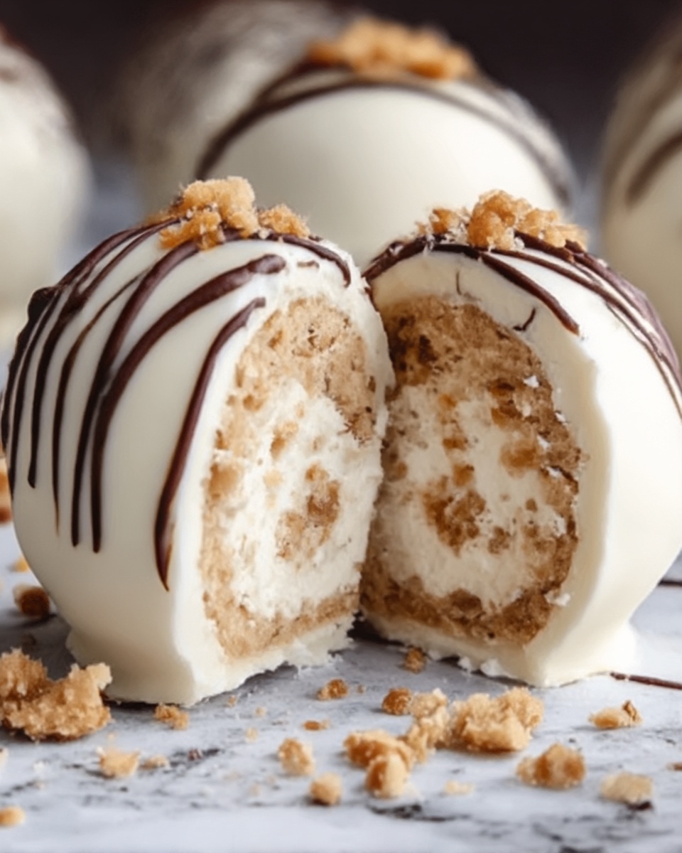 No-Bake Peanut Butter Cheesecake Balls Recipe - Recipe Image