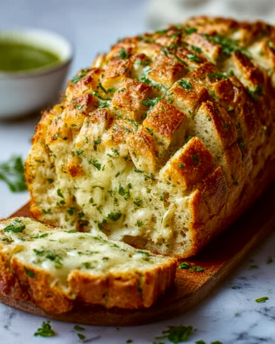 Italian Herbs and Cheese Bread Recipe - Recipe Image