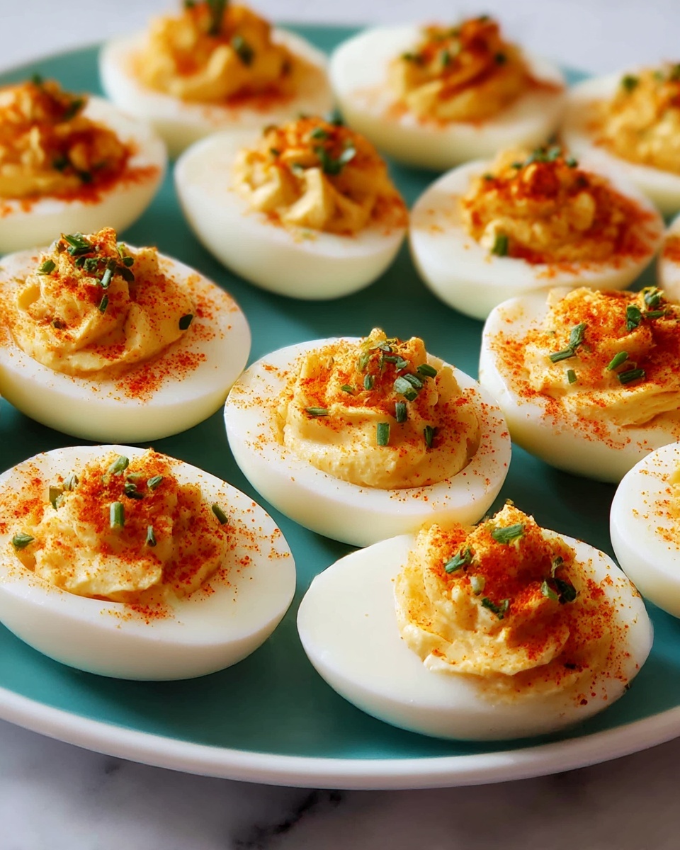 Nashville Hot Deviled Eggs Recipe - Recipe Image