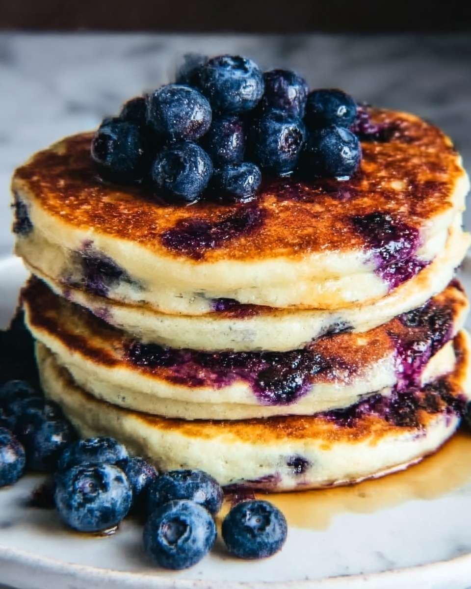 Fluffiest Blueberry Pancakes Recipe - Recipe Image