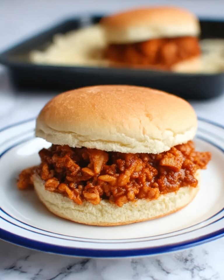 Chicken Parmesan Sloppy Joes Recipe