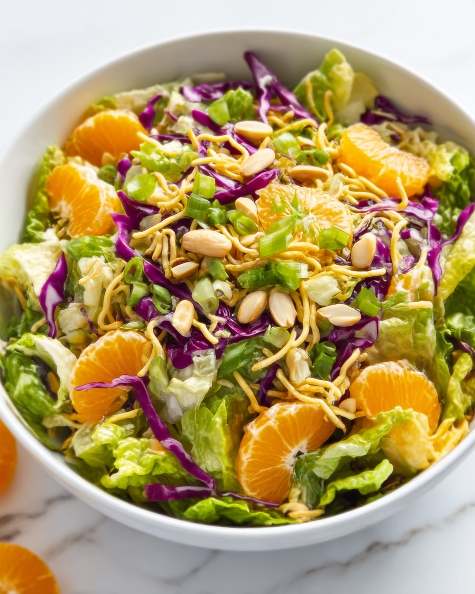 Crunchy Asian Ramen Noodle Salad Recipe - Recipe Image